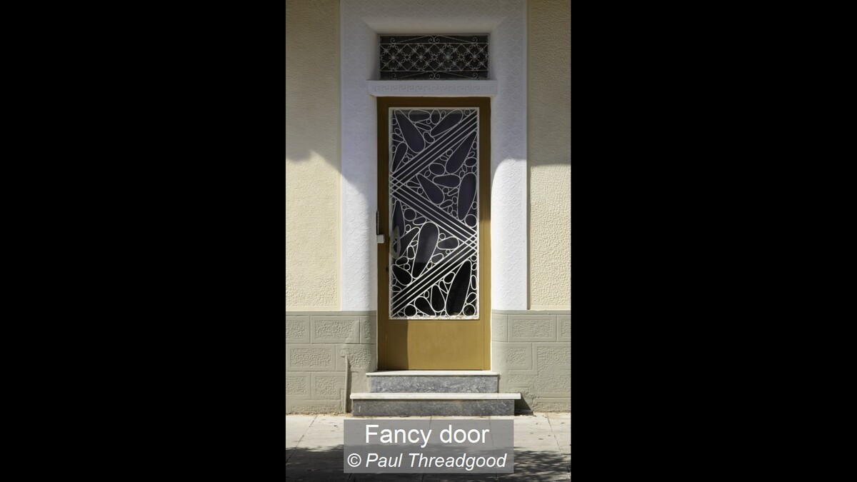 Fancy door